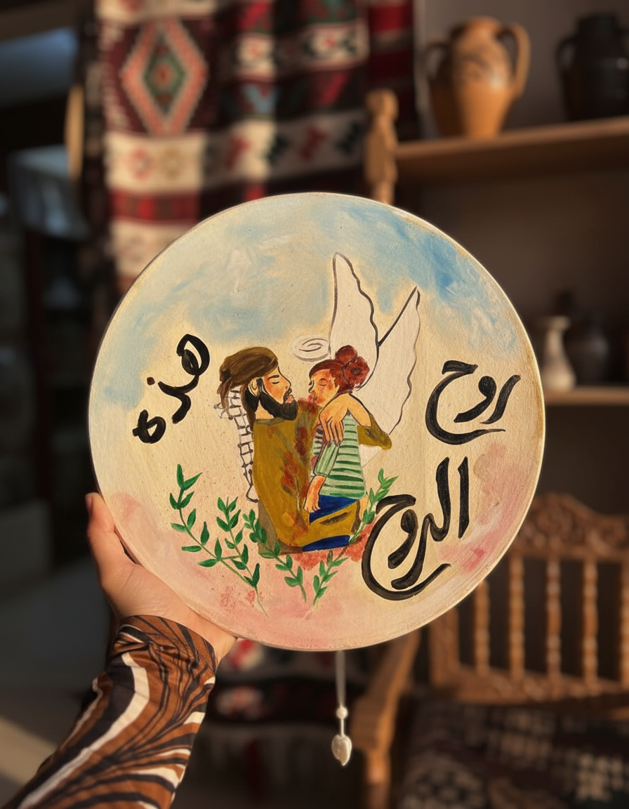 Daf Drum with Traditional Designs