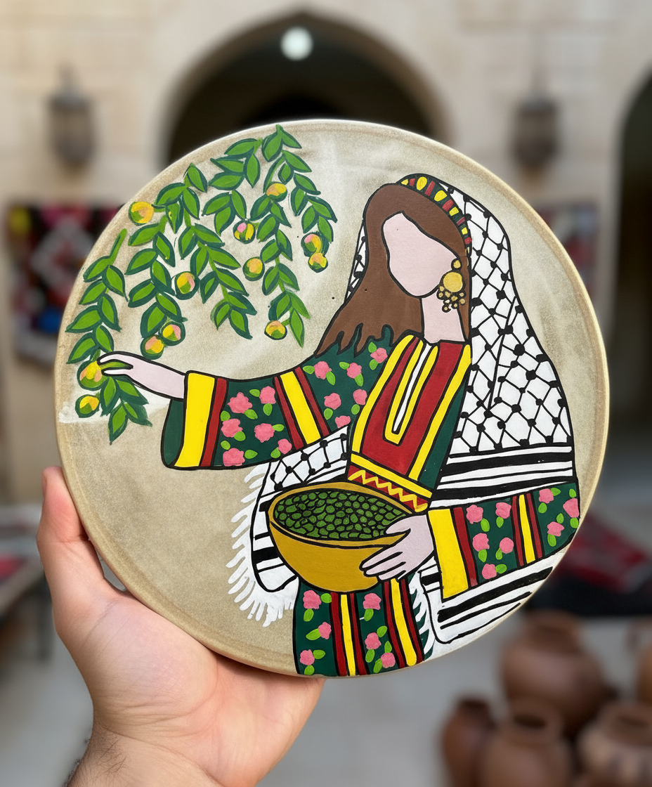 Daf Drum with Traditional Designs