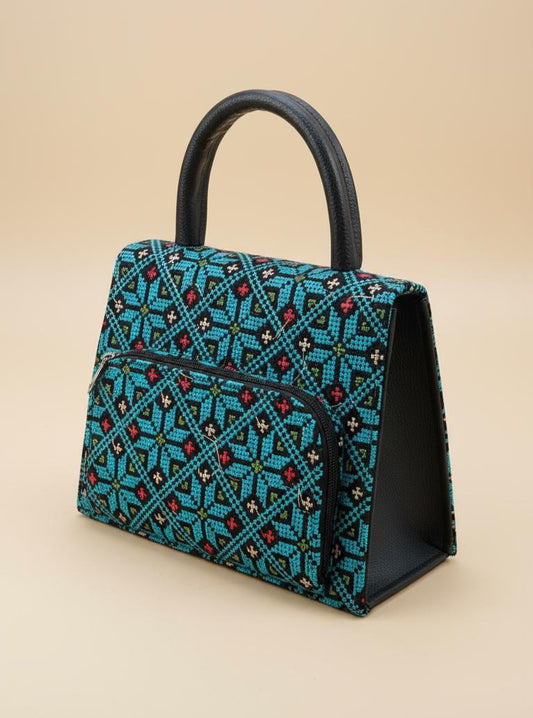 Classic Embroidered Handbag