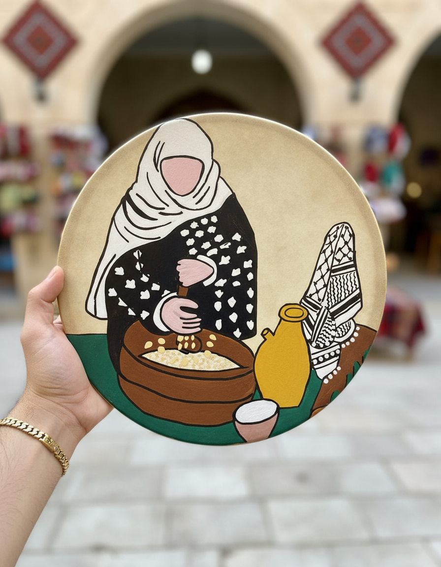 Daf Drum with Traditional Designs