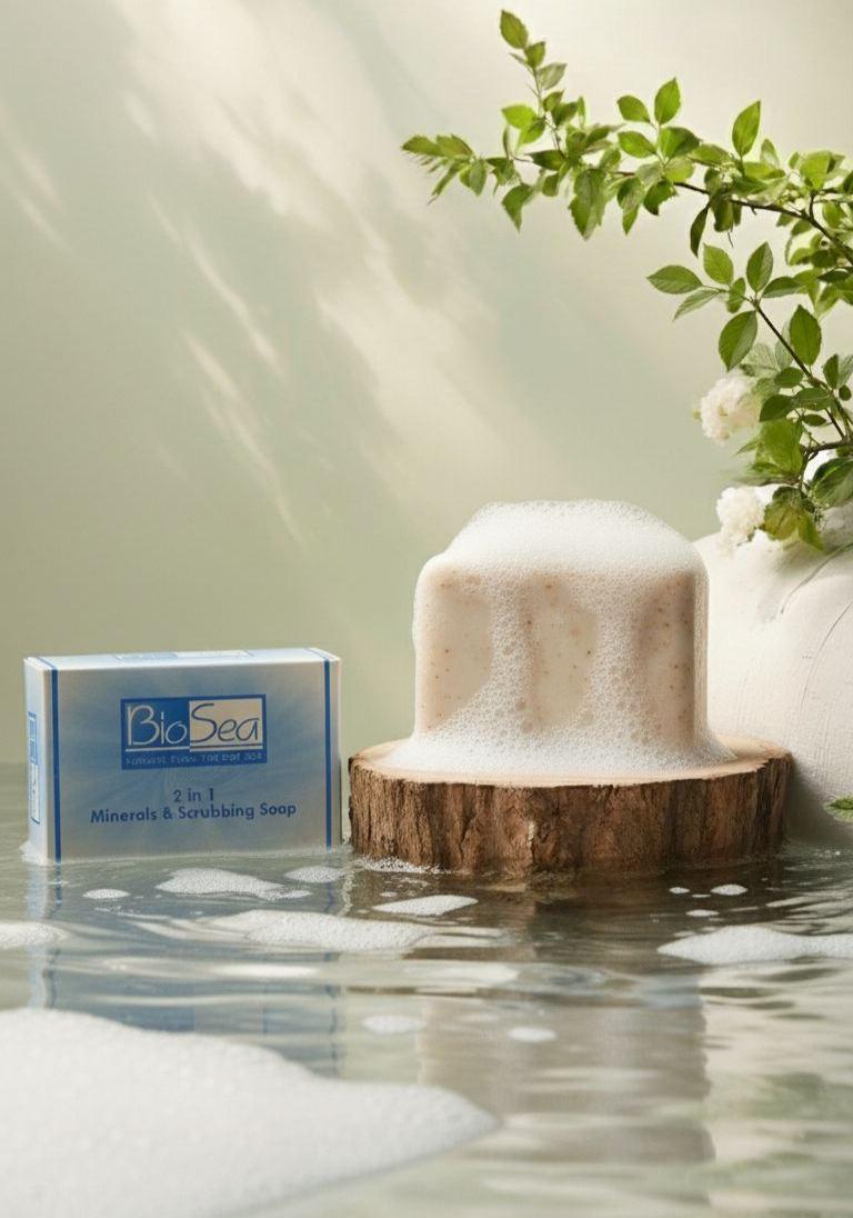 Bio Sea 2 in 1 Mineral & Scrubbing Soap