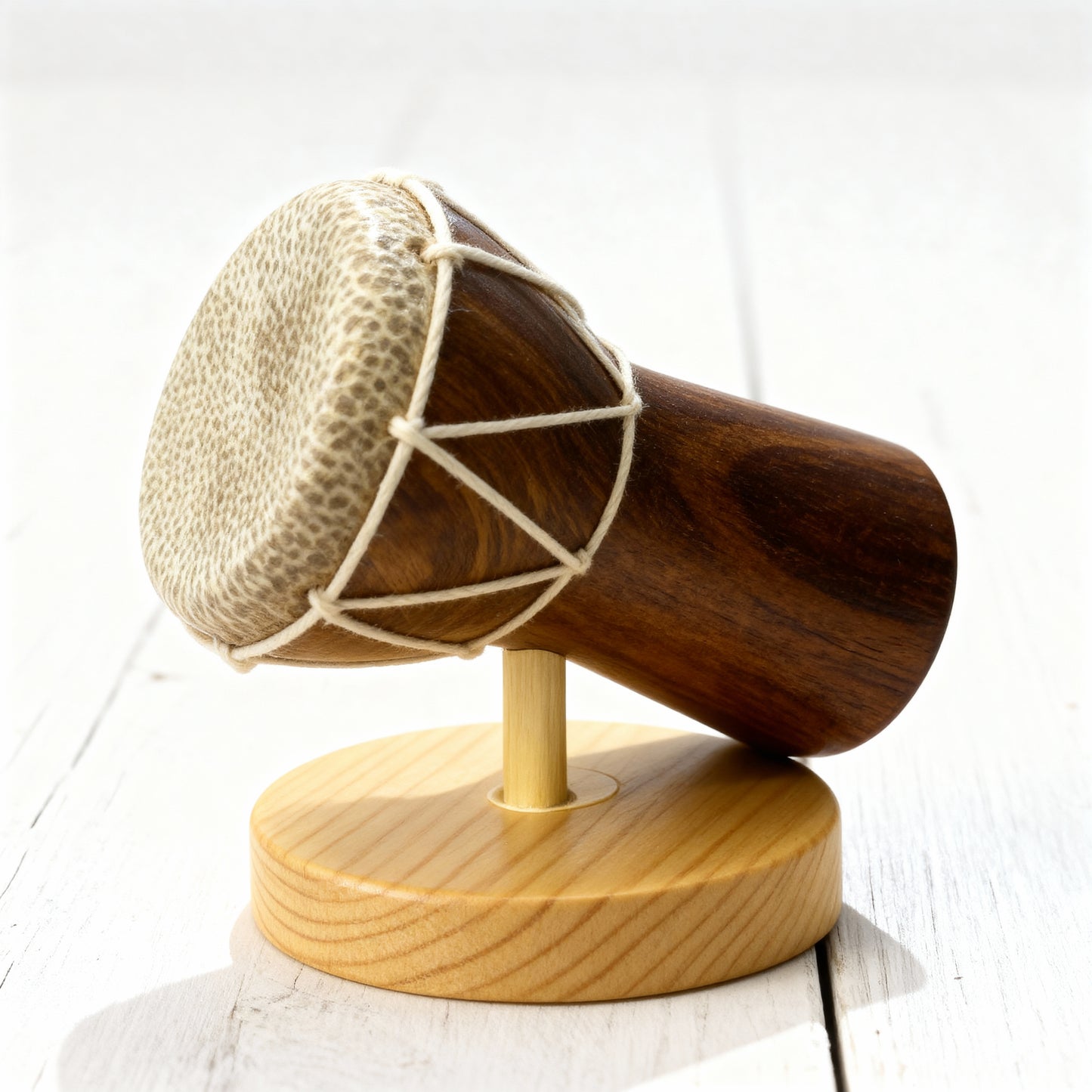 Handmade Wooden Frame Drum (Tabla) Figurin