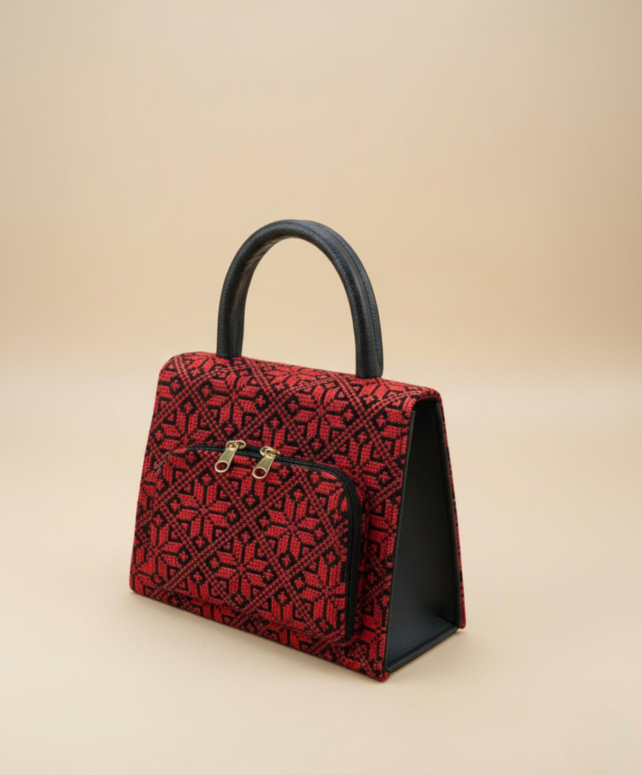 Classic Embroidered Handbag