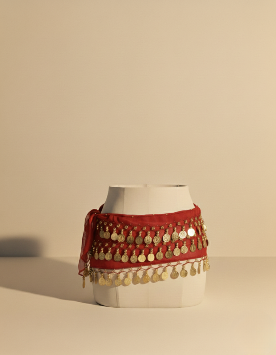 Women's belly dance belt